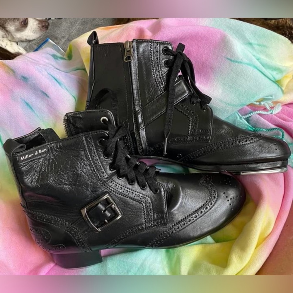 NEW!! Miller & Ben Professional Tap Boots size 41 1/2